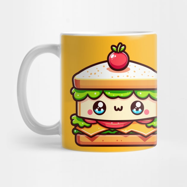 Cute Vegetable Sandwich by Arief Uchiha